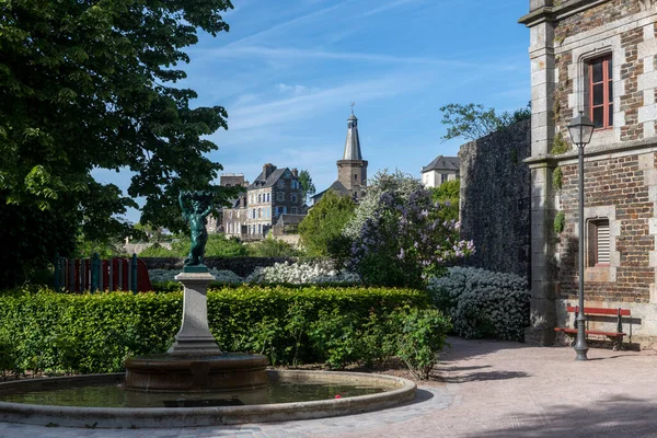 Zamek Fougeres Jest Jednym Najbardziej Imponujących Zamków Francuskich Zajmuje Powierzchnię — Zdjęcie stockowe