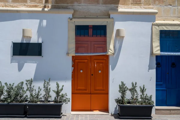 Architecture Traditionnelle Maltaise Marsaxlokk Malte — Photo