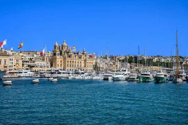 Yates Puerto Deportivo Valetta Capital Malta — Foto de Stock