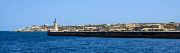 Perfil Típico Famoso Valeta Capital Malta — Foto de Stock