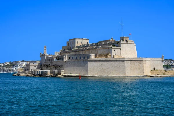 Perfil Típico Famoso Valeta Capital Malta — Foto de Stock