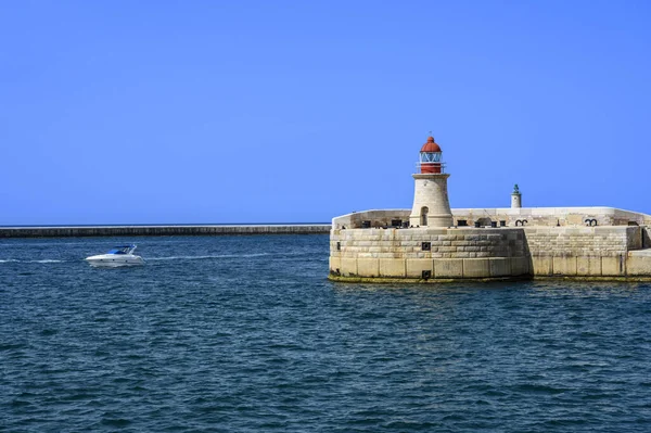 Faro Valeta Capital Malta —  Fotos de Stock