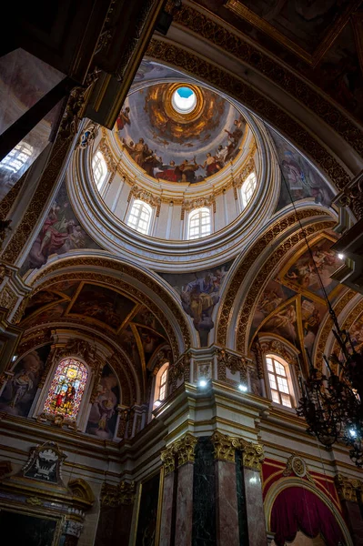 Katedral Metropolitan Santo Paulus Mdina Malta — Stok Foto