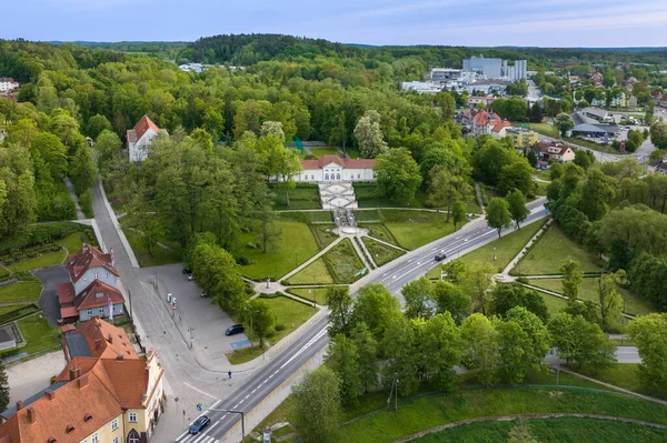 Ciudad Lidzbark Warminski Fue Originalmente Llamada Heilsberg Desde 1350 Hasta —  Fotos de Stock