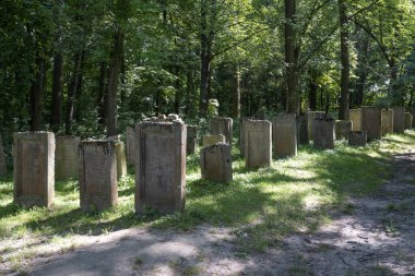 Lezajsk, Güney Polonya 'daki Ortodoks Yahudi mezarlığı 18. yüzyılda kuruldu.
