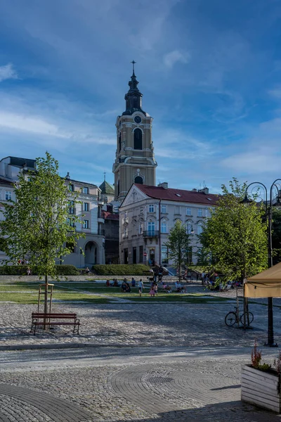 Basilika Johannes Der Täufer Und Mariä Himmelfahrt Przemysl Polen — Stockfoto