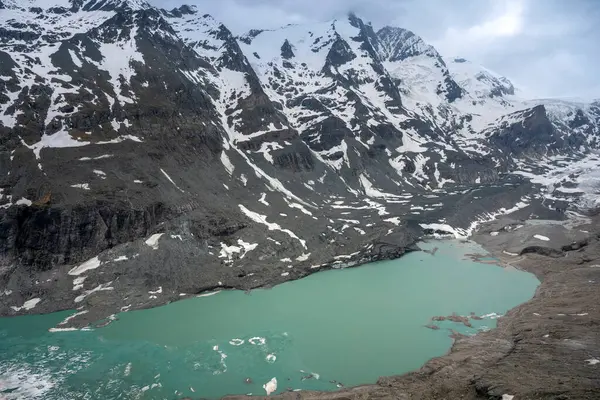 Льодовик Пастерзе Основним Туристичним Напрямком Доступним Через Мальовничу Високу Альпійську Стокова Картинка