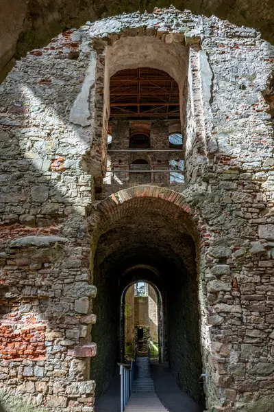 Ruines Vieux Château Krzyztopor Près Ujazd Pologne Était Des Grands — Photo