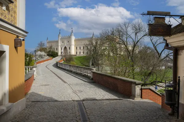Lublini Királyi Várat Reneszánsz Stílusban Építették 1824 1826 Ban Angol Jogdíjmentes Stock Képek