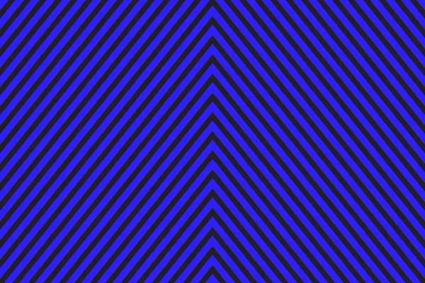 Diagonale Linien Muster Schwarze Linien Auf Blauem Hintergrund Vektorillustration — Stockvektor