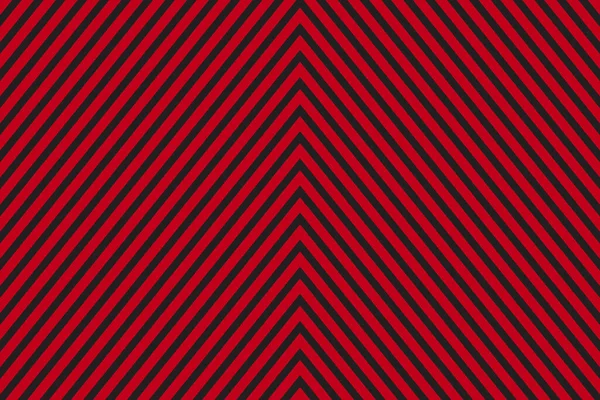 Diagonale Linien Muster Schwarze Linien Auf Rotem Hintergrund Vektorillustration — Stockvektor