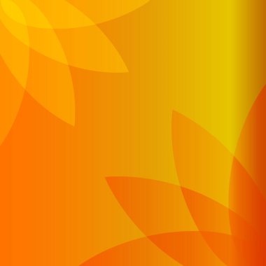 Flower petals on a yellow background. Abstract Background.