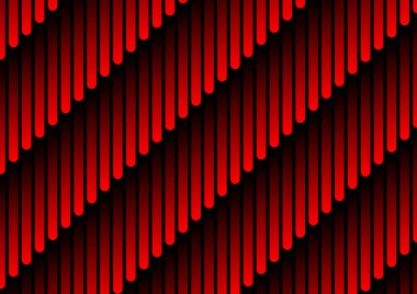Red lines. Red Pattern. Abstract illustration.