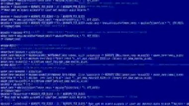 Program kodu. Şifre. bilgisayar programlama kodu kaydırması kapat