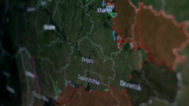 Ukrayna savaş haritası. Ukrayna 'da savaş. Birliklerin hareketi. Ukrayna 'daki Rus birliklerinin haritası.