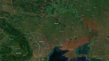 Ukrayna savaş haritası. Ukrayna 'da savaş. Birliklerin hareketi. Ukrayna 'daki Rus birliklerinin haritası.