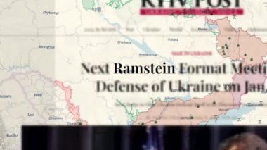 Ukrayna 'da savaş. Gazete. Global medya. Uluslararası medya. Manşet haberleri.