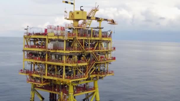 Offshore Oil Gas Industry — Vídeo de Stock
