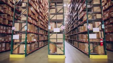 Industrial warehouse. Retail Delivery Warehouse. Logistics Center.