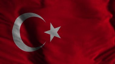 Türk bayrağı. Türk bayrağının animasyonu. Arkaplan olarak Türk bayrağı.