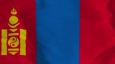 Suriye Bayrağı. Suriye Bayrağı 'nın kusursuz döngü animasyonu. 4 bin. 3D animasyon Ulusal Bayrak.