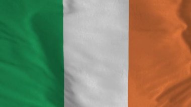 Litvanya bayrağı 4K. Litvanya bayrağının kusursuz döngü animasyonu. Ülke sembolü.