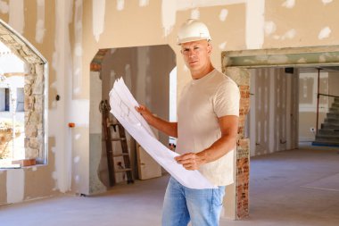 İşçi, insan, beyaz kask, güvenlik fotokopi, uzay mühendisi, inşaat teknolojisi üreten, profesyonel işçiler.