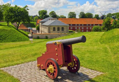 COPENHAGEN, DENMARK - 2 Temmuz 2014: Danimarka 'daki Kopenhag Kalesi