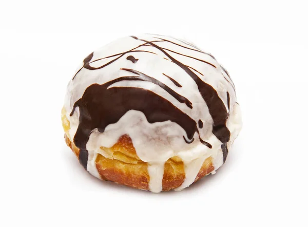 Donut Isoliert Auf Weißem Hintergrund — Stockfoto