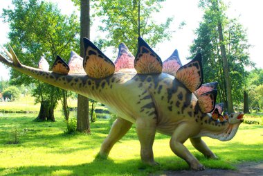 Dinozor Stegosaur, Stegosaurus armatus Jurassic Park 'ta, dinozor koleksiyonu
