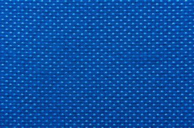 Pattern background made of blue textile