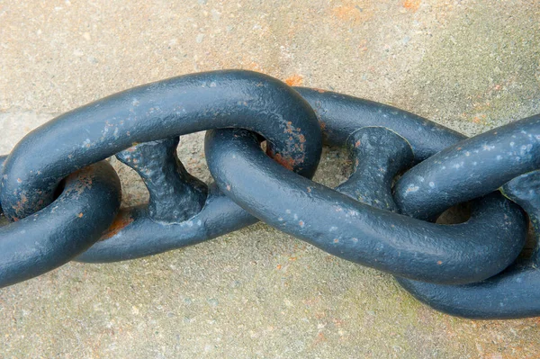 Close up of heavy metal chain