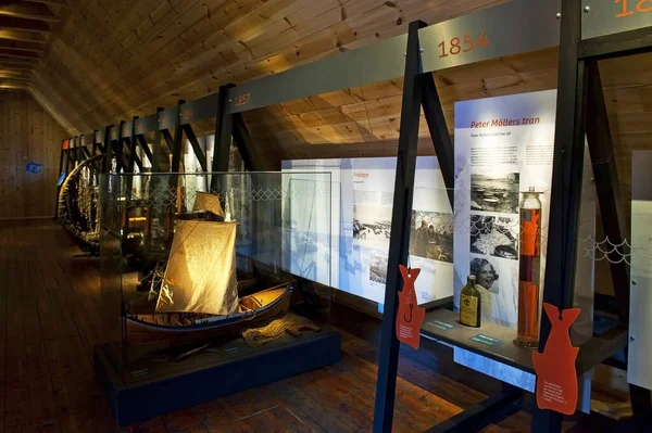 Bergen Norvég 2018 Július Norvég Halászati Múzeum Bergenben Norges Fiskerimuseum — Stock Fotó