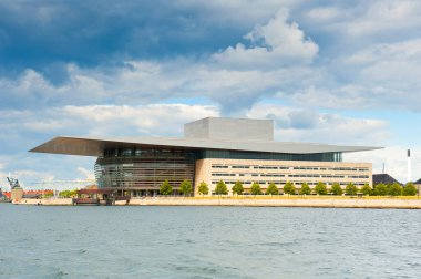 COPENHAGEN, DENMARK - 2 Temmuz Kopenhag Opera Binası