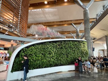 OSLO, NORWAY - JUL 2: Oslo Gardermoen Airport in Norway, as seen on July 2, 2022.