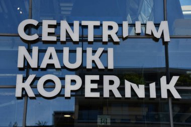 WARsaw, POLAND - 11 Temmuz 2022 'de Polonya' nın Varşova kentindeki Kopernik Bilim Merkezi.