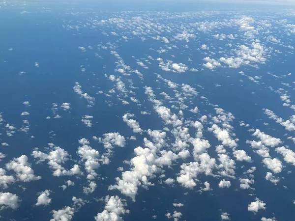 Aerial View of Europe from an Airplane
