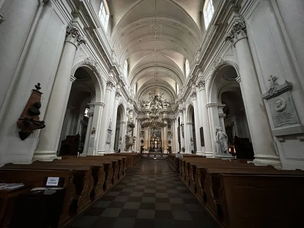 Warsaw Πολωνία Jul Εκκλησία Του Αγίου Ιωσήφ Των Visitationists Στη — Φωτογραφία Αρχείου