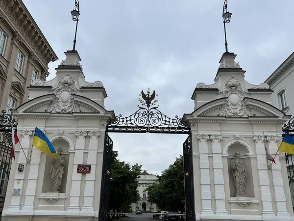 Warsaw Poland Temmuz 2022 Polonya Daki Varşova Üniversitesi — Stok fotoğraf