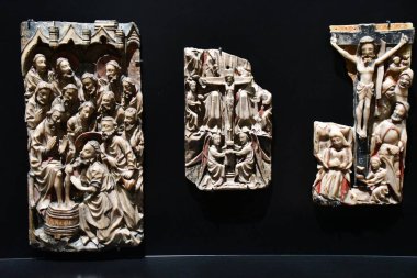 VARŞAN, POLAND - 10 Temmuz 2022 'de Polonya' nın Varşova kentindeki Ulusal Müze. 