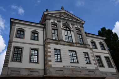 WARsaw, POLAND - 2 Temmuz 2022 'de Polonya' nın Varşova kentindeki Fryderyk Chopin Müzesi.