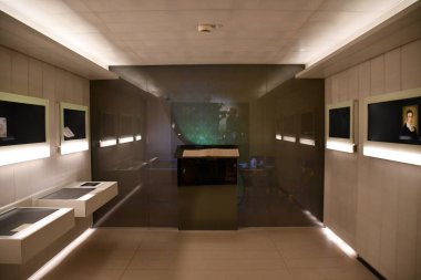 WARsaw, POLAND - 2 Temmuz 2022 'de Polonya' nın Varşova kentindeki Fryderyk Chopin Müzesi.