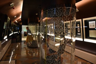 WARsaw, POLAND - 2 Temmuz 2022 'de Polonya' nın Varşova kentindeki Fryderyk Chopin Müzesi.