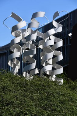 WARSAW, POLAND - JUL 3: Vistula Boulevards in Warsaw, Poland, as seen on July 3, 2022.