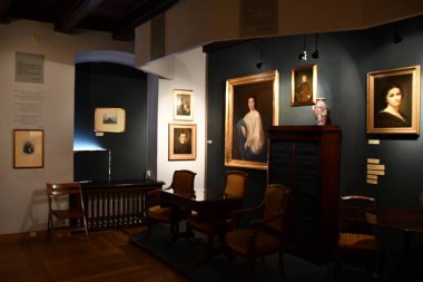 WARSAW, POLAND - JUL 10: Adam Mickiewicz Museum of Literature in Warsaw, Poland, as seen on July 10, 2022.