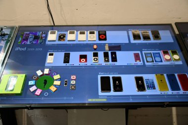 WARsaw, POLAND - 10 Temmuz 2022 'de Polonya' nın Varşova kentindeki Apple Müzesi. 