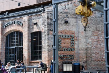 2 Temmuz 2022 'de Polonya' nın Varşova şehrinde görülen Fabryka Norblina.