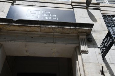 WARSAW, POLAND - JUL 10: History Meeting House in Warsaw, Poland, as seen on July 10, 2022.