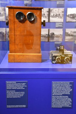 WARSAW, POLAND - JUL 10: History Meeting House in Warsaw, Poland, as seen on July 10, 2022.