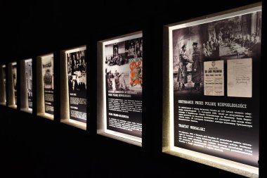 WARSAW, POLAND - JUL 10: Katyn Museum (Muzeum Katynskie) in Warsaw, Poland, as seen on July 10, 2022.